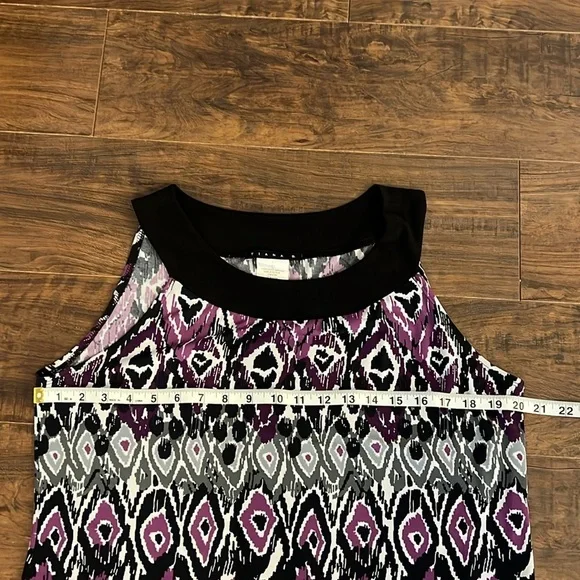 Tiana B. Print Spandex Blend Lightweight Dress, Sz. L. - Picture 9 of 9